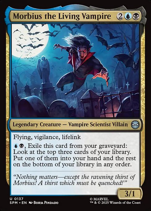 Morbius the Living Vampire - catalogue image