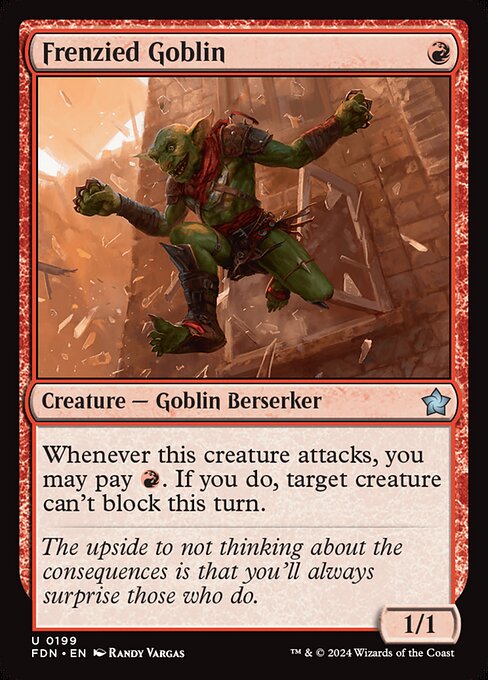 Frenzied Goblin - catalogue image