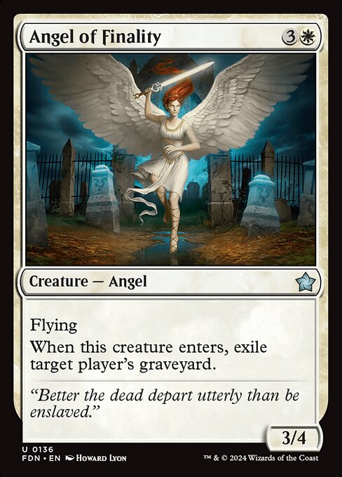 Angel of Finality - catalogue image
