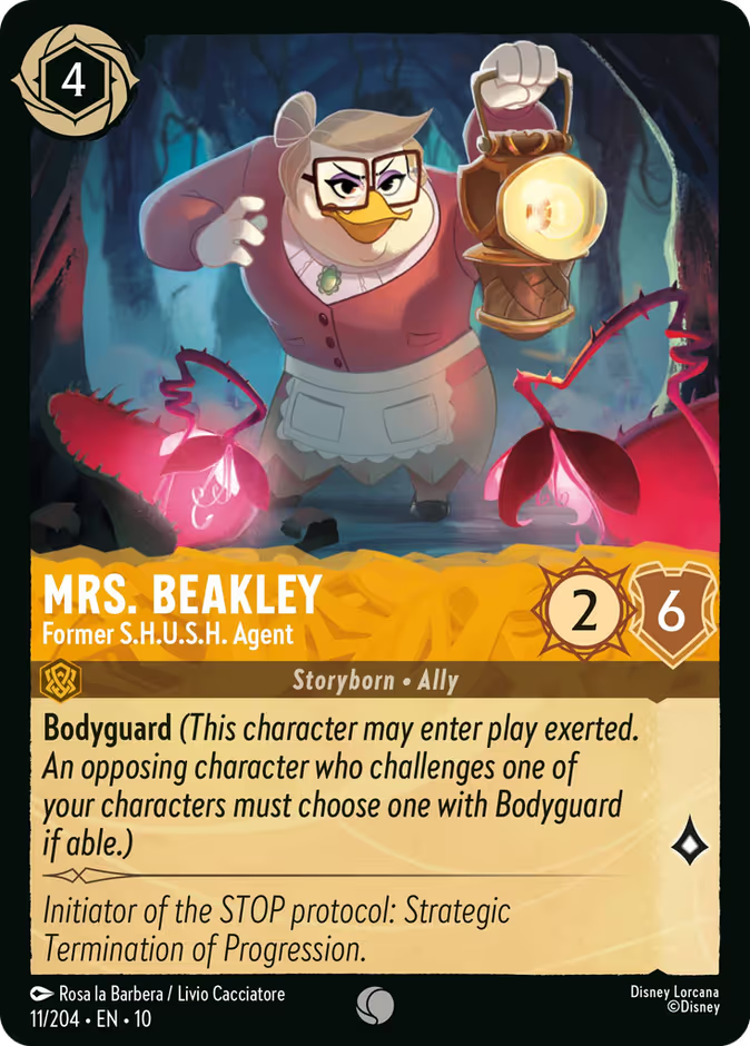 Mrs. Beakley — Former S.H.U.S.H. Agent - catalogue image