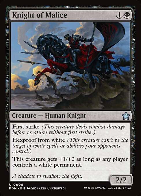 Knight of Malice - catalogue image