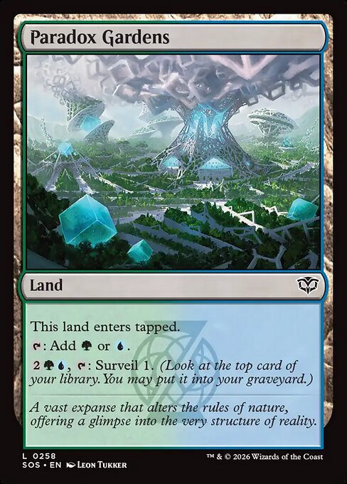 Paradox Gardens - catalogue image