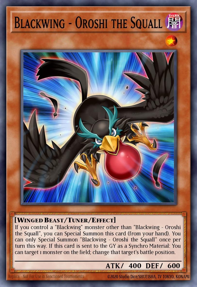 Blackwing - Oroshi the Squall - catalogue image