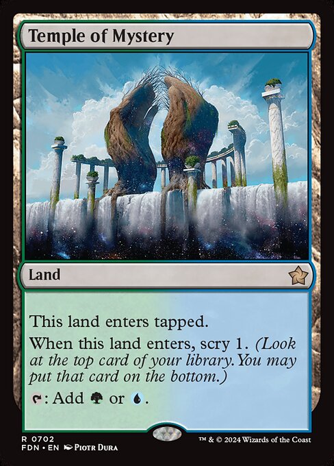 Temple of Mystery - catalogue image