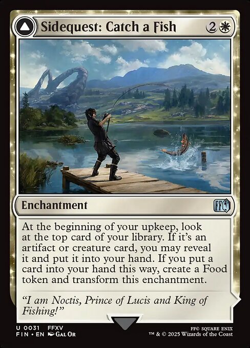 Sidequest: Catch a Fish // Cooking Campsite - catalogue image