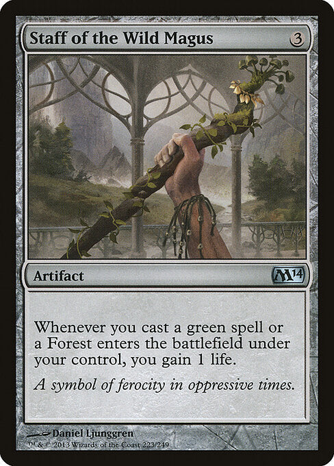 Staff of the Wild Magus - catalogue image