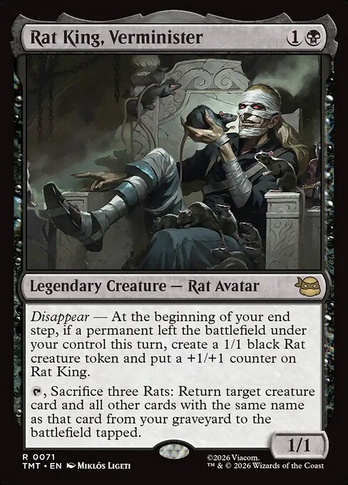 Rat King, Verminister - catalogue image