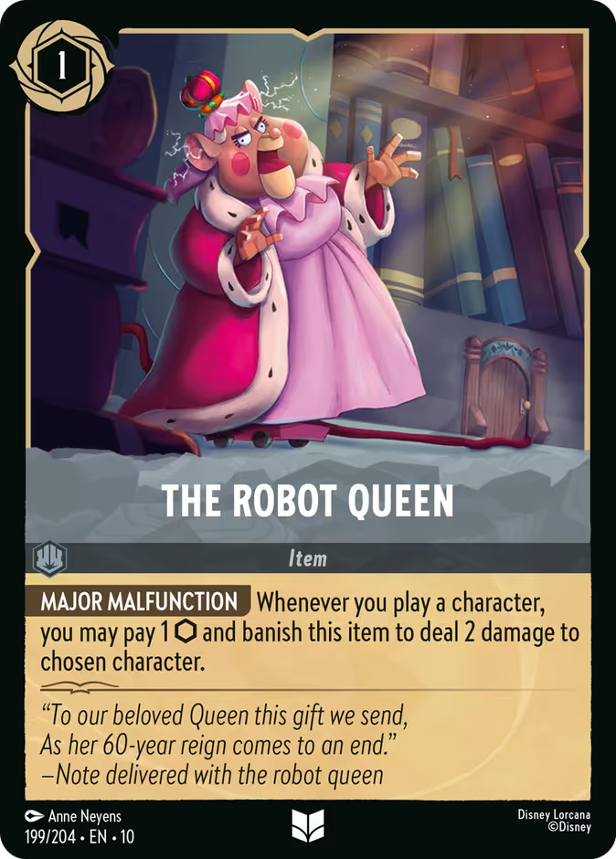 The Robot Queen - catalogue image