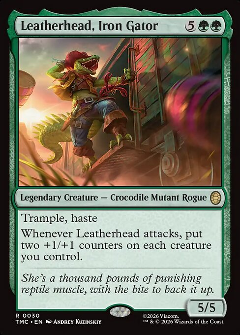 Leatherhead, Iron Gator - catalogue image