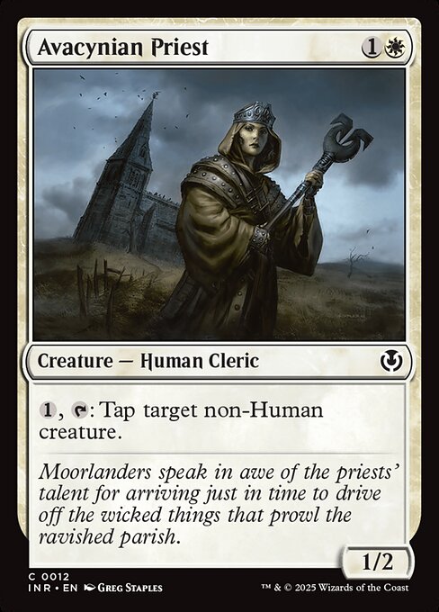 Avacynian Priest - catalogue image