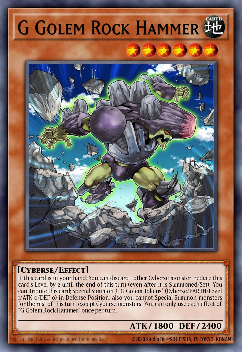 G Golem Rock Hammer - catalogue image