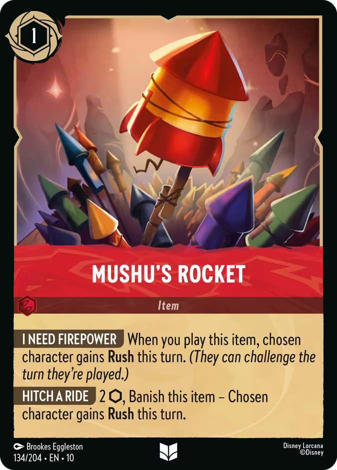 Mushu's Rocket - catalogue image