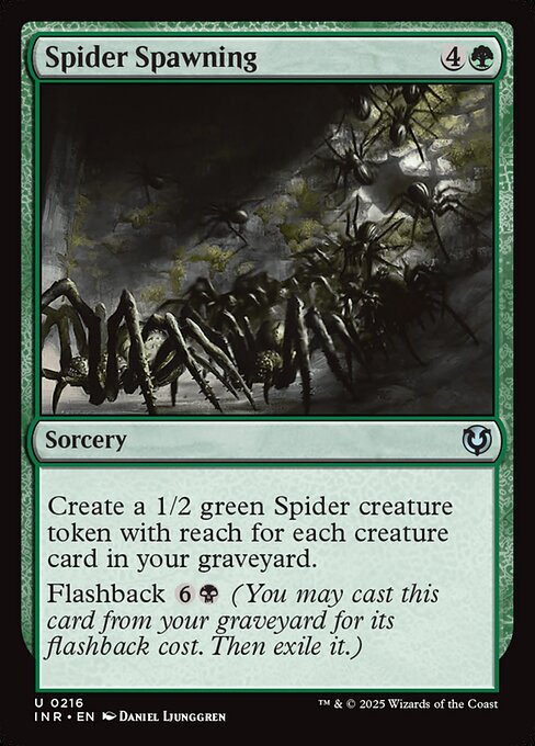 Spider Spawning - catalogue image