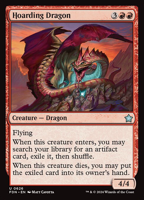 Hoarding Dragon - catalogue image