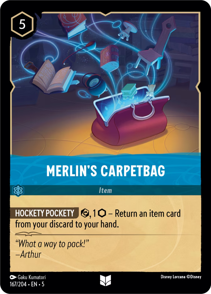 Merlin's Carpetbag - catalogue image