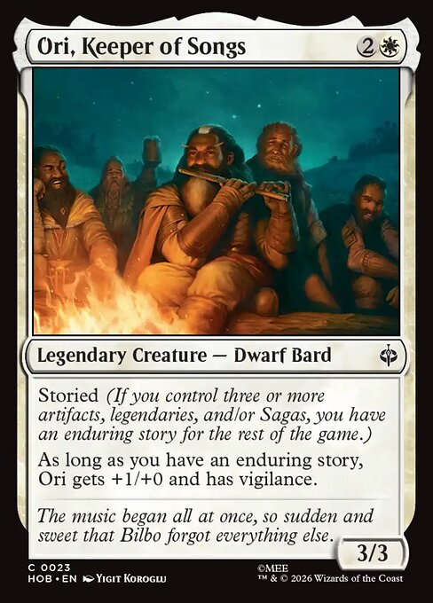 Ori, Keeper of Songs - catalogue image