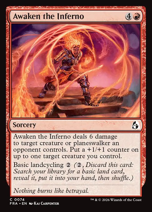 Awaken the Inferno - catalogue image