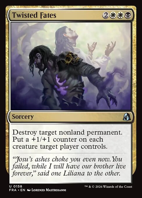 Twisted Fates - catalogue image