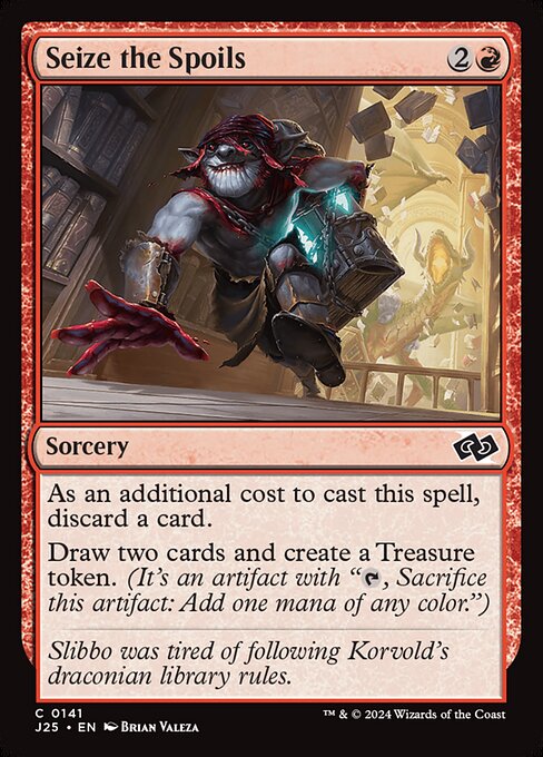 Seize the Spoils - catalogue image
