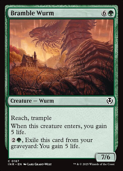 Bramble Wurm - catalogue image