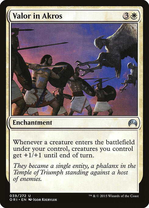 Valor in Akros - catalogue image