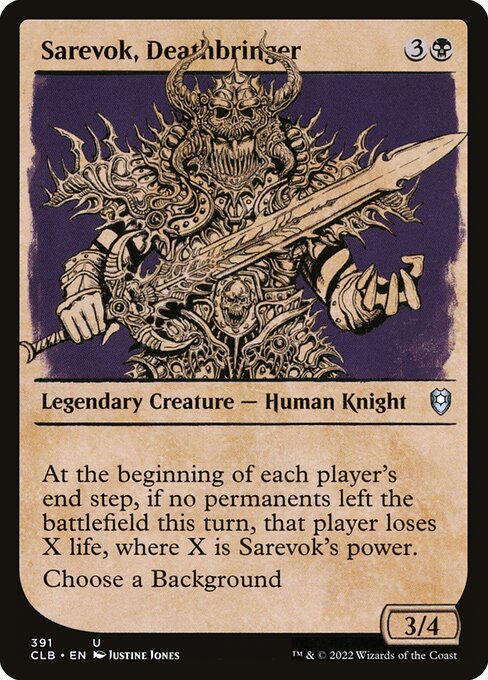 Sarevok, Deathbringer - catalogue image