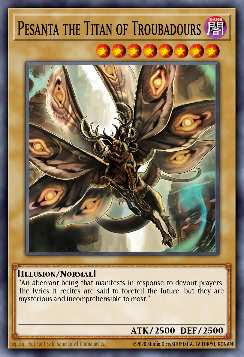 Pesanta the Titan of Troubadours - catalogue image