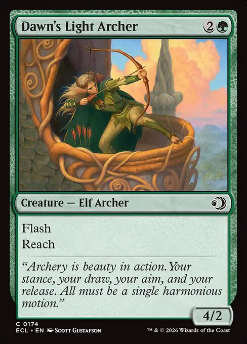 Dawn's Light Archer - catalogue image
