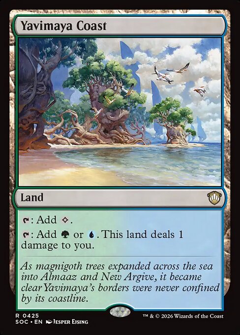 Yavimaya Coast - catalogue image