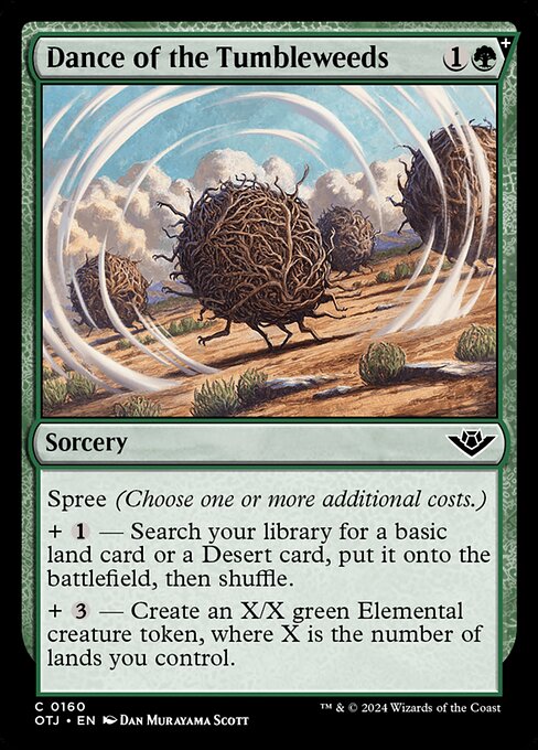 Dance of the Tumbleweeds - catalogue image