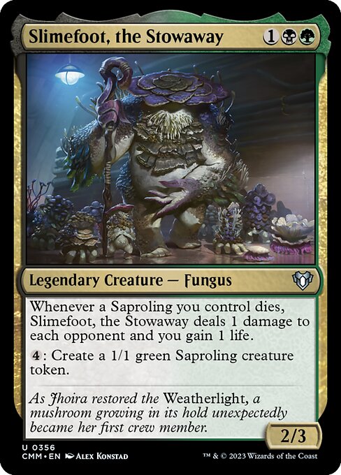 Slimefoot, the Stowaway - catalogue image