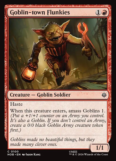 Goblin-town Flunkies - catalogue image