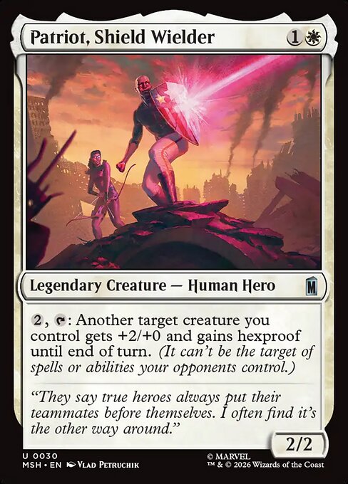 Patriot, Shield Wielder - catalogue image