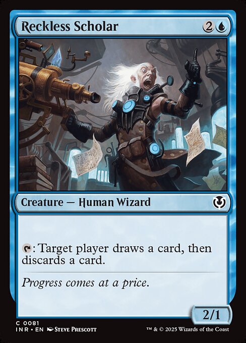 Reckless Scholar - catalogue image