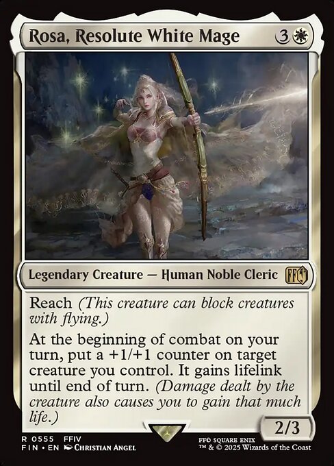 Rosa, Resolute White Mage - catalogue image