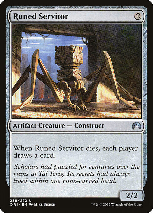 Runed Servitor - catalogue image