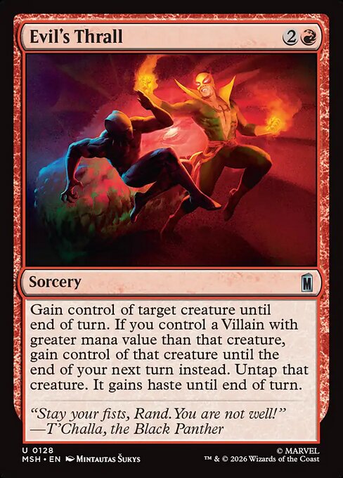 Evil's Thrall - catalogue image