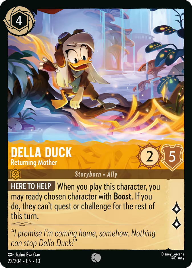 Della Duck — Returning Mother - catalogue image