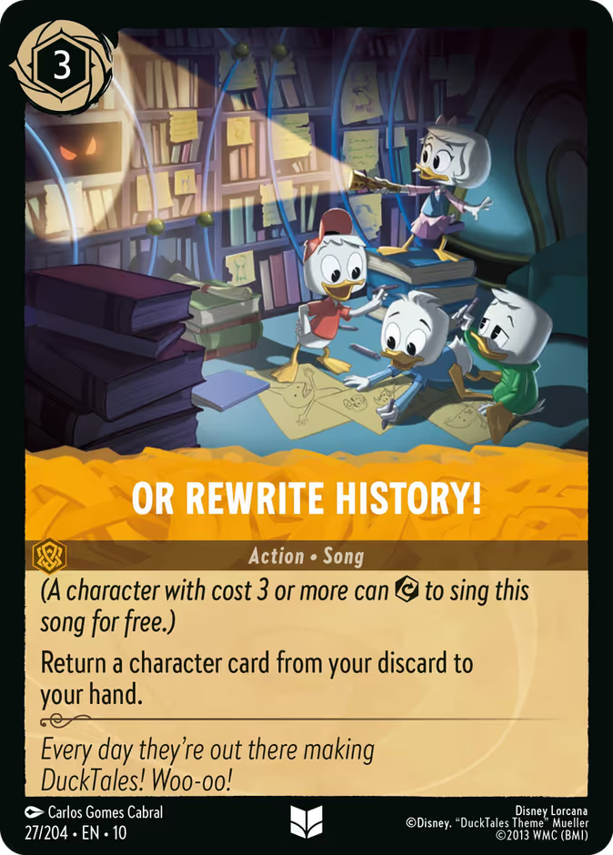 Or Rewrite History! - catalogue image