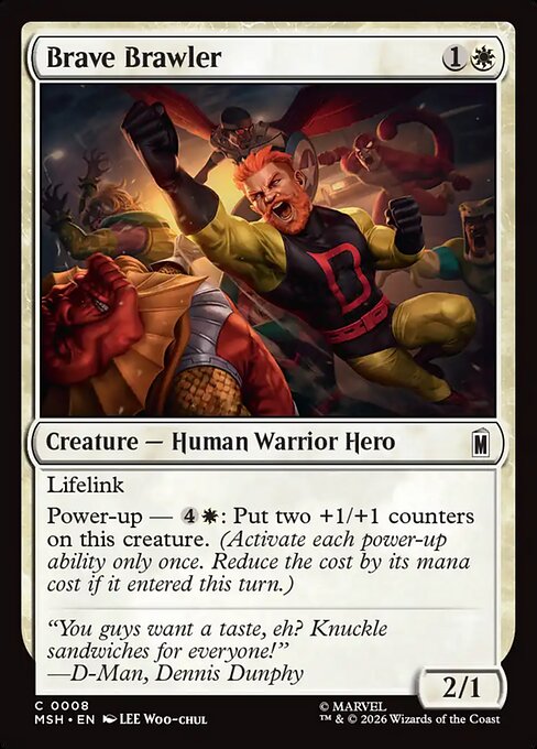 Brave Brawler - catalogue image