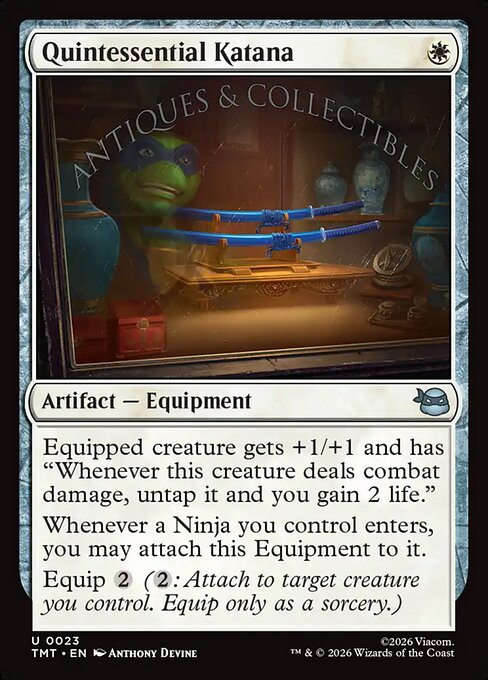Quintessential Katana - catalogue image