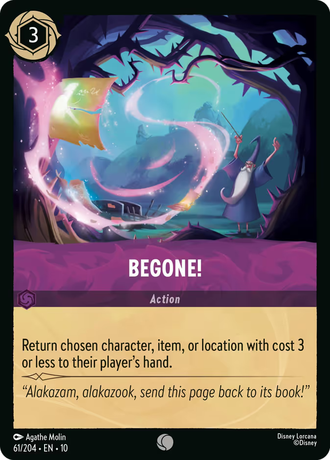 Begone! - catalogue image