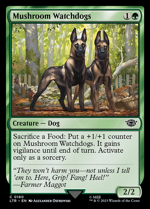 Mushroom Watchdogs - catalogue image