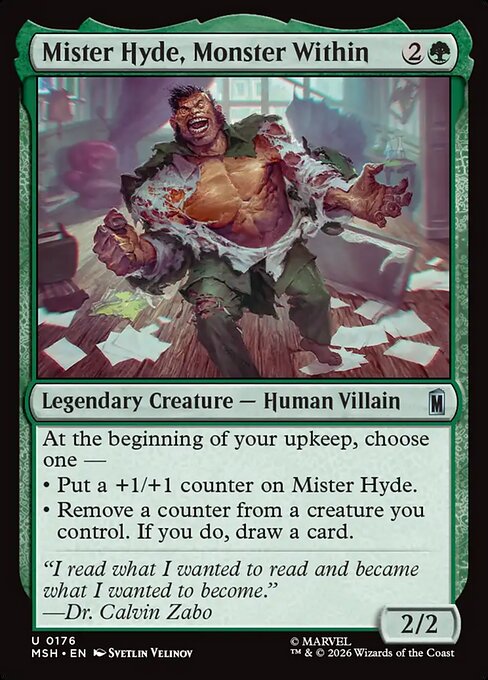 Mister Hyde, Monster Within - catalogue image