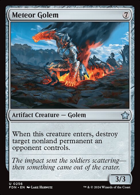 Meteor Golem - catalogue image
