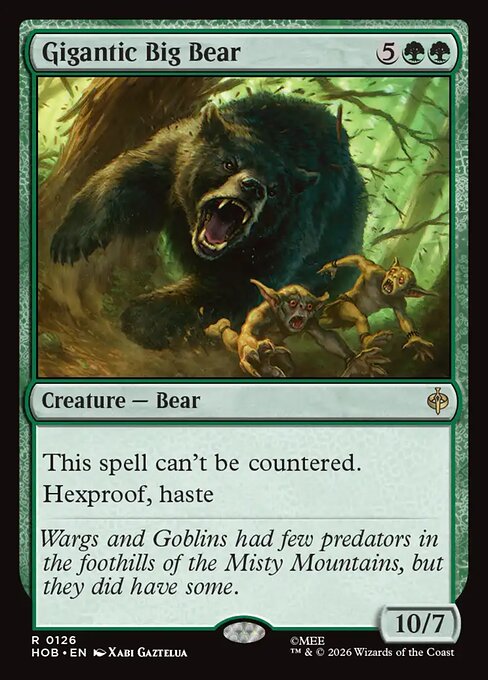 Gigantic Big Bear - catalogue image