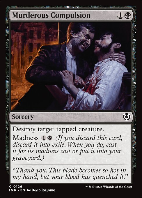 Murderous Compulsion - catalogue image