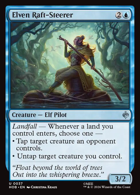 Elven Raft-Steerer - catalogue image