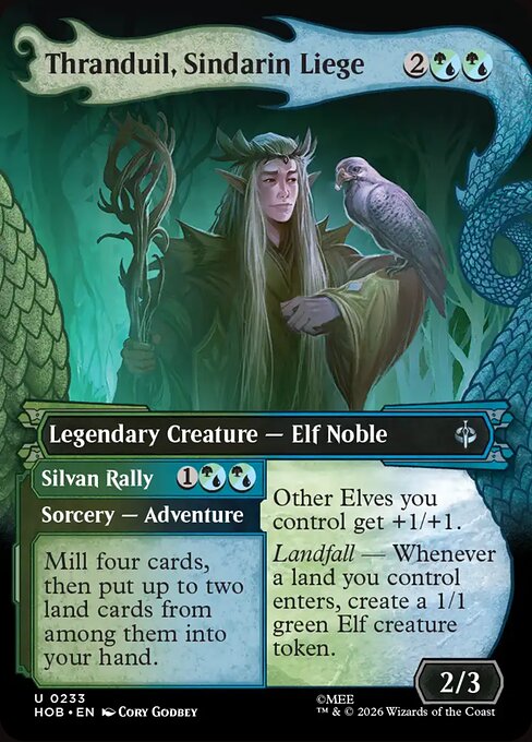 Thranduil, Sindarin Liege // Silvan Rally - catalogue image