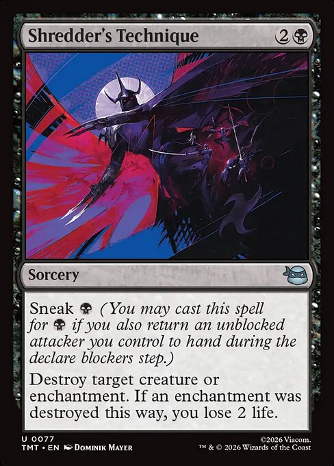Shredder's Technique - catalogue image